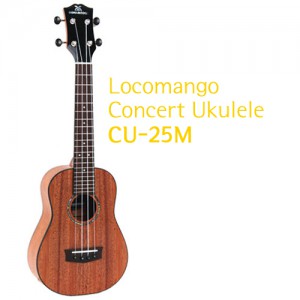 LocoMango 로코망고 CU-25M 콘서트 우쿨렐레 (올솔리드)