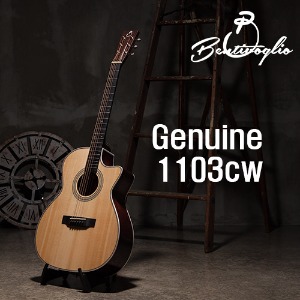벤티볼리오 기타 1103cw New 제뉴인 시리즈 (탑솔리드/월넛 측후판)