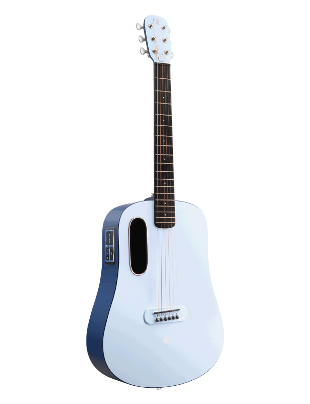 BLUE LAVA 블루 라바 36인치 스마트 어쿠스틱 기타 아이스 오션블루